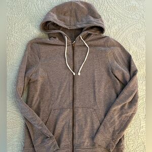 Universal Thread Women’s Zip Up Hoodie Size Medium Slim Fitted Gray